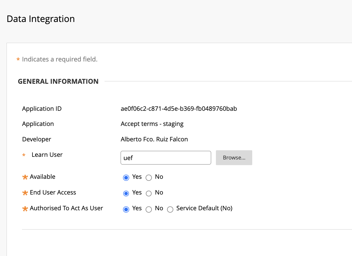 REST API Integration